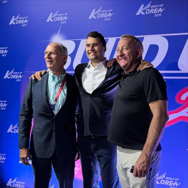 A message from Pastor Rob – 3 weeks ago @charliekirk1776 and I were in South Korea. We were invi (2)